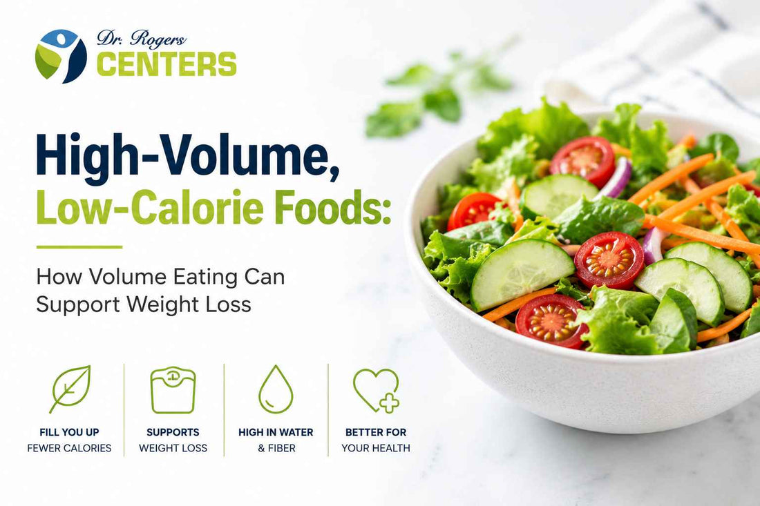 High-Volume, Low-Calorie Foods: How Volume Eating Can Support Weight Loss