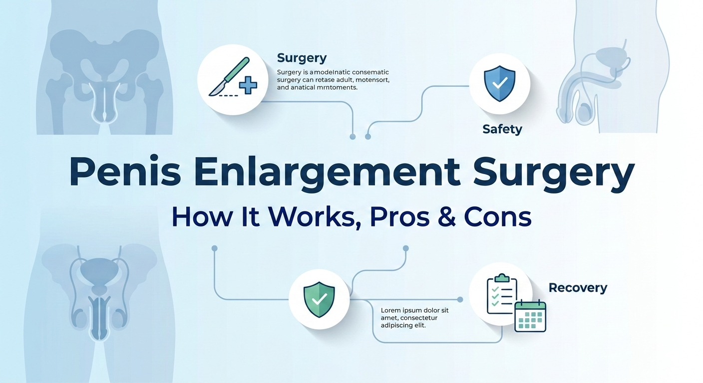 Penis Enlargement Surgery: How It Works, Pros & Cons