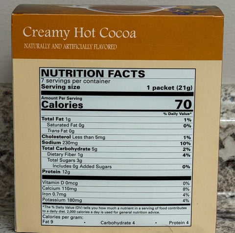 Creamy Hot Chocolate