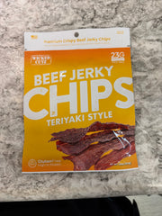 Beef Jerky Chips- High Protein