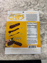 Beef Jerky Chips- High Protein