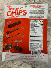 Beef Jerky Chips- High Protein