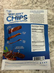 Beef Jerky Chips- High Protein