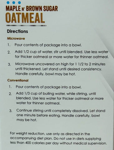 Maple Brown Sugar Protein Oatmeal