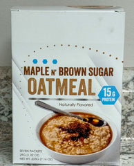 Maple Brown Sugar Protein Oatmeal