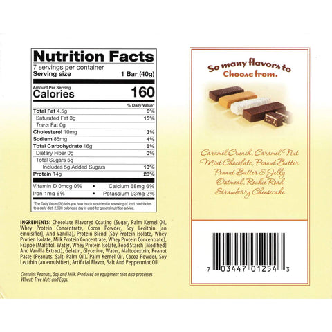 Chocolate Mint Protein Bar - Dr. Rogers - Centers.com