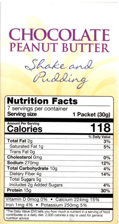 Chocolate Peanut Butter Protein Shake/Pudding Mix - Dr. Rogers - Centers.com