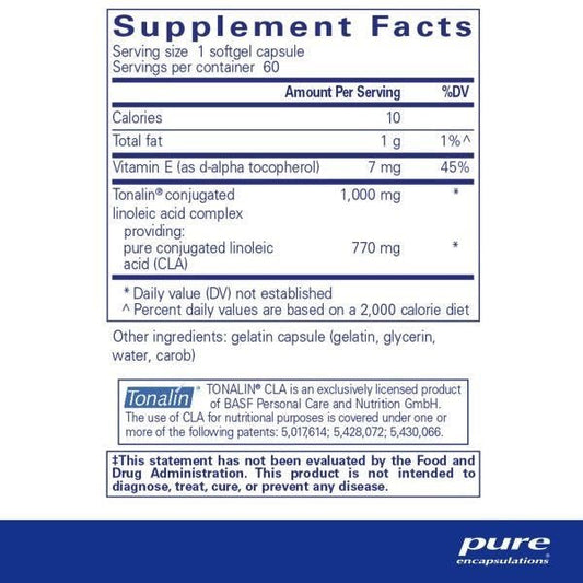 Conjugated Linoleic Acid (CLA) (1,000 mg) - Dr. Rogers - Centers.com