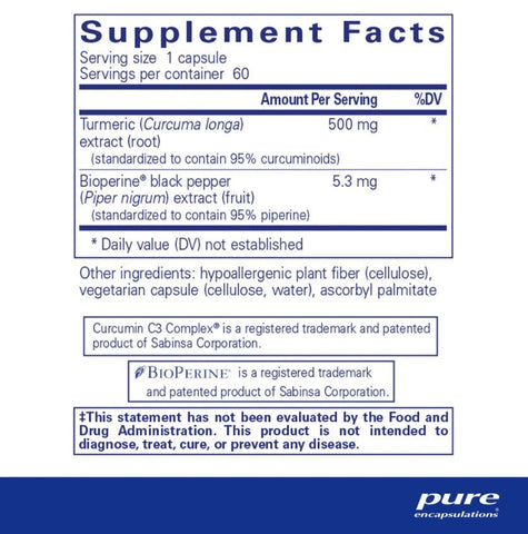 *NEW* Curcumin 500 with BioPerine® - Dr. Rogers - Centers.com