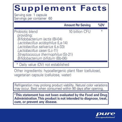 Probiotic G.I. - Dr. Rogers - Centers.com