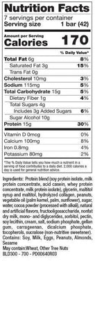 Proti - Bar Caramel Nut Protein Bar *NEW* - Dr. Rogers - Centers.com