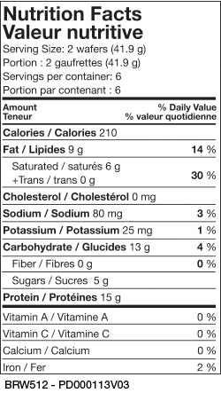 Proti Chocolate Wafer - Dr. Rogers - Centers.com