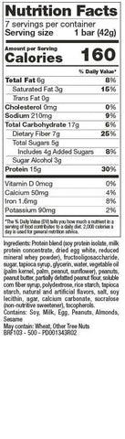 Proti - VLC Fluffy Nutter Protein Bar - Dr. Rogers - Centers.com