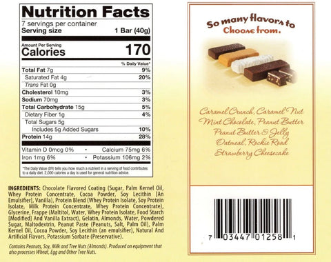 Rockie Road Protein Bar - Dr. Rogers - Centers.com