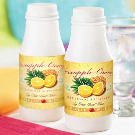 High Protein Pineapple Orange Drink In-a-bottle